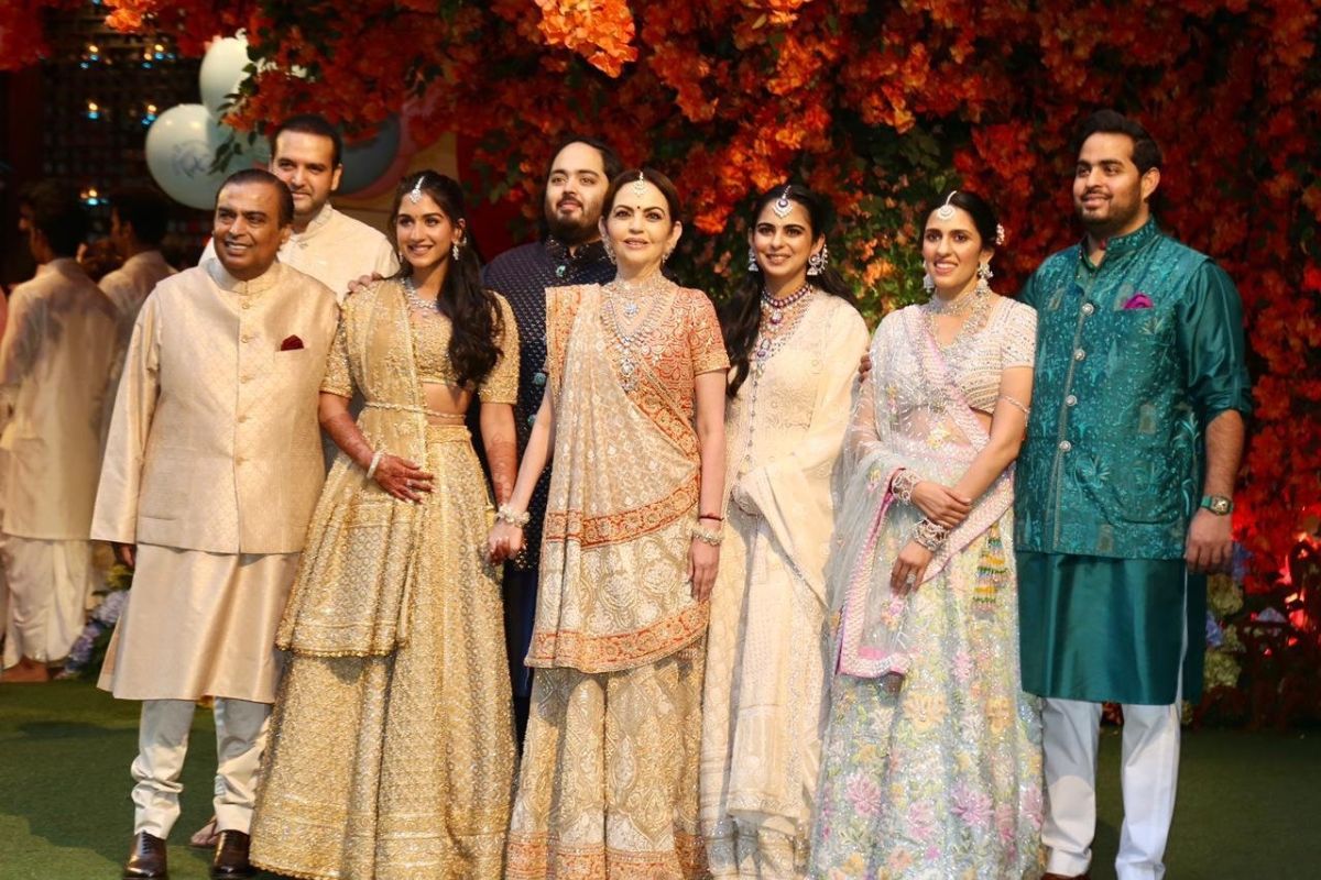 Anant Ambani and Radhika Merchant Engagement