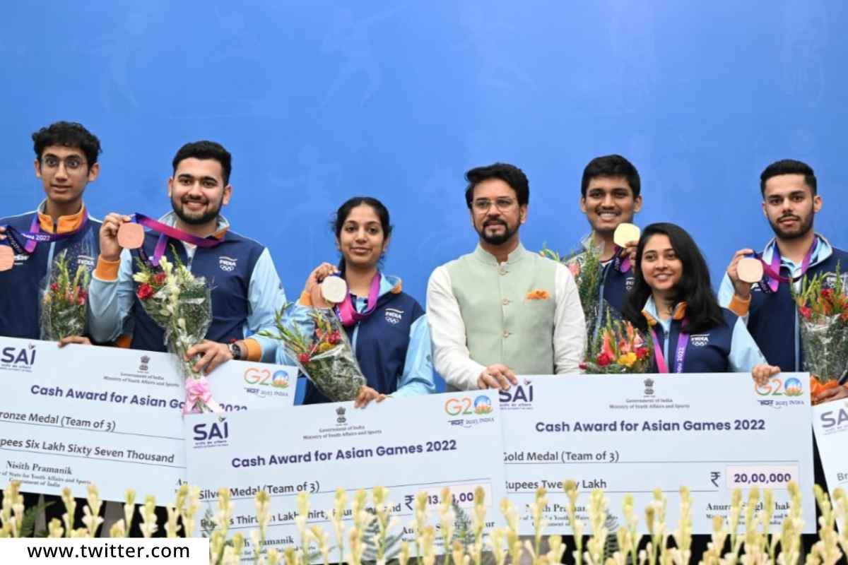 Prize Money for Medal Winners