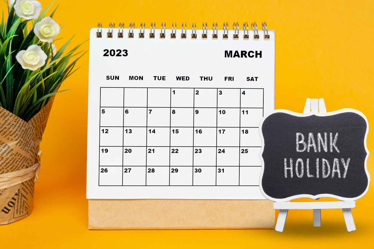 Bank Holidays in March 2023