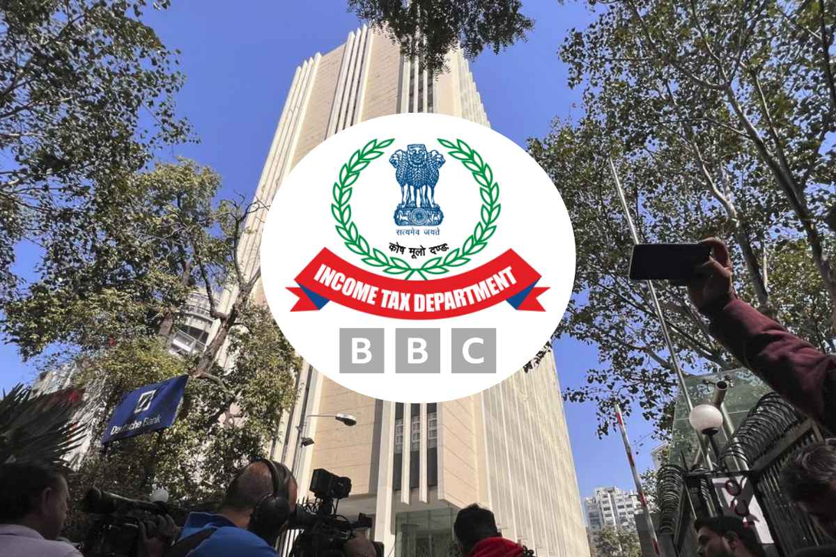 Income Tax Raid on BBC Offices