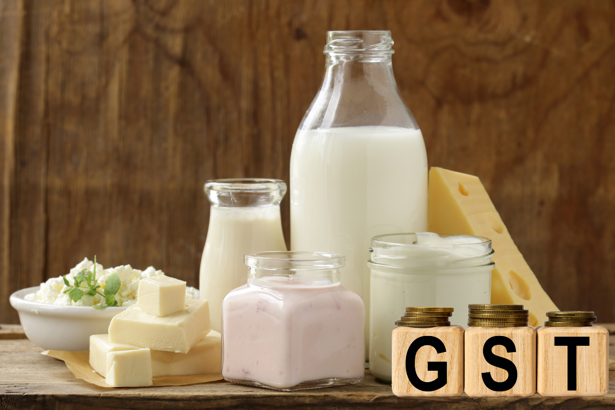 GST on Dairy Items