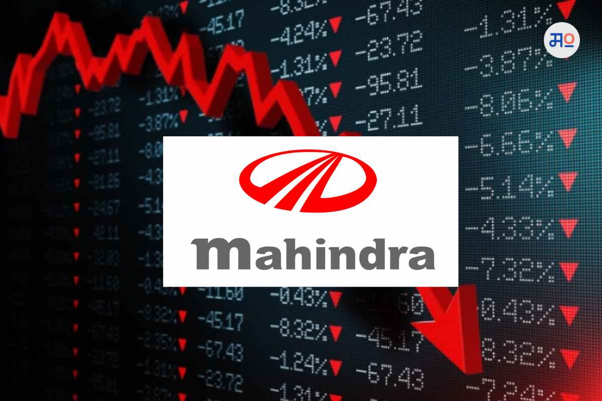 Mahindra & Mahindra Shares Down