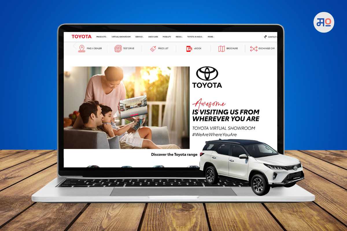 Toyota Kirloskar in Bengaluru : टोयोटा किर्लोस्कर मोटरचं ऑनलाइन रिटेल प्लॅटफॉर्म आता बेंगळुरूत!