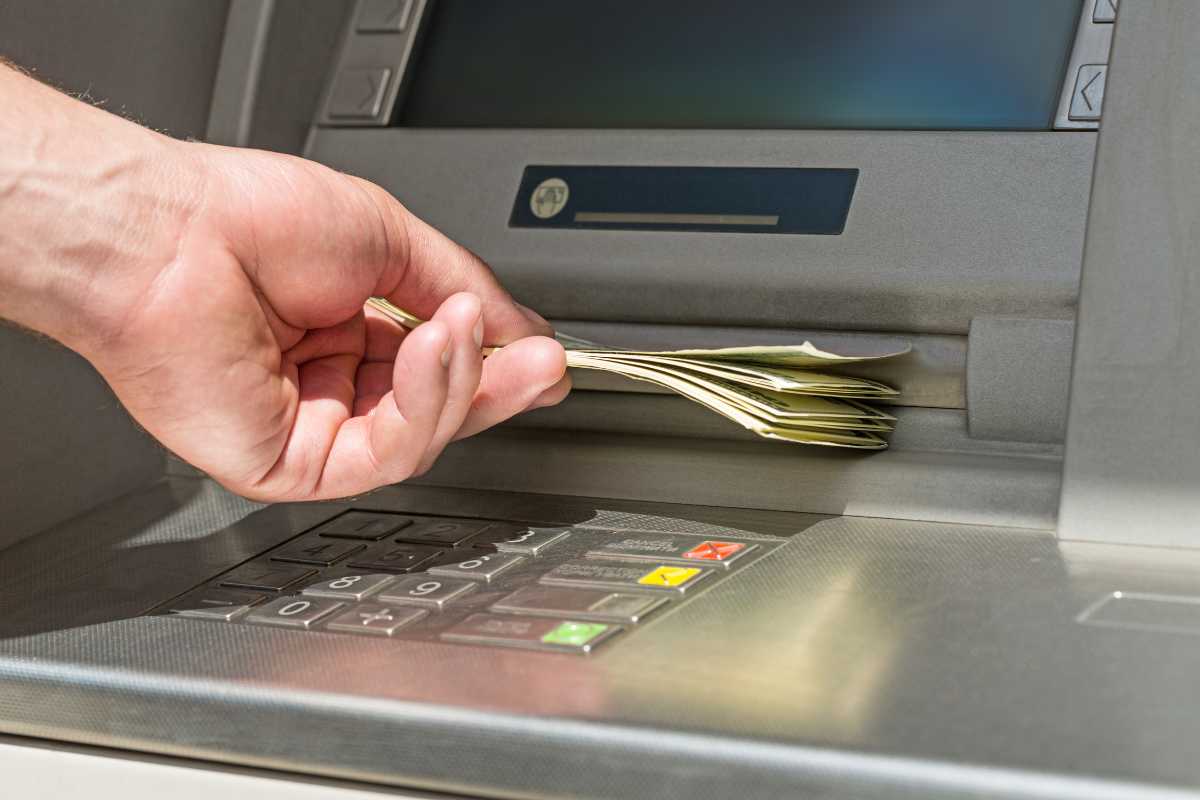 What precautions do you take when you use ATM