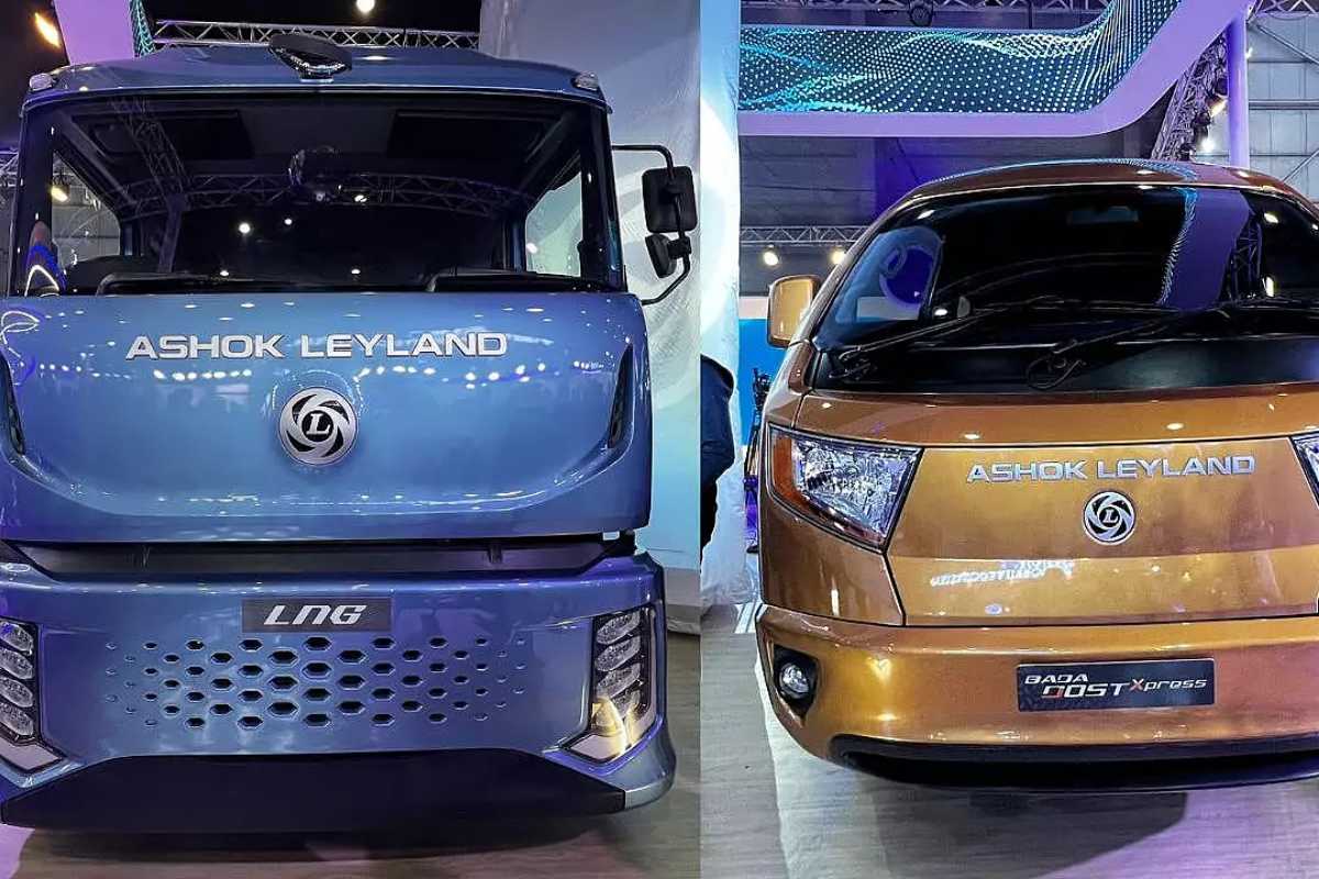 Ashok Leyland commercial vehicles
