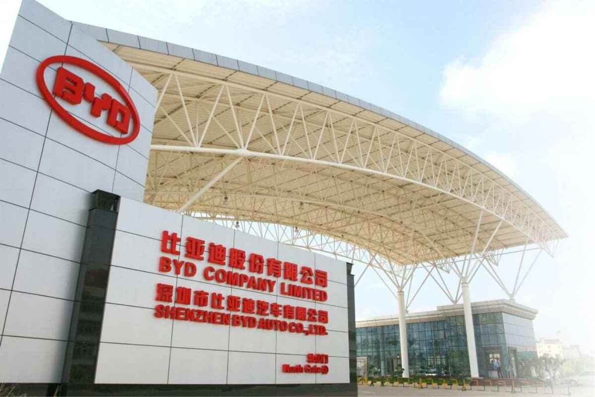 BYD Company To Invest In India