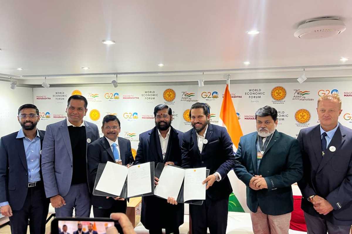 World Economic forum Davos 2023 Maharashtra MOUs