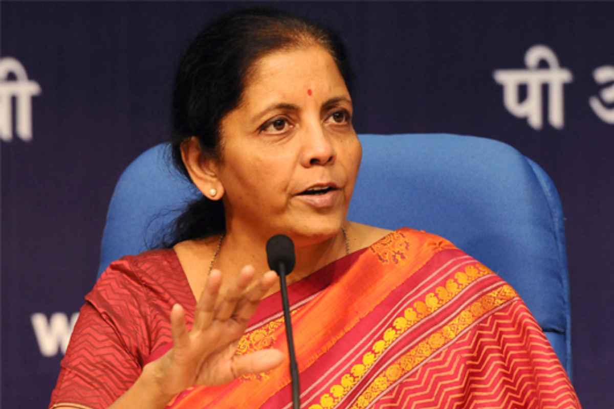 Finance Minister Nirmala Sitharaman