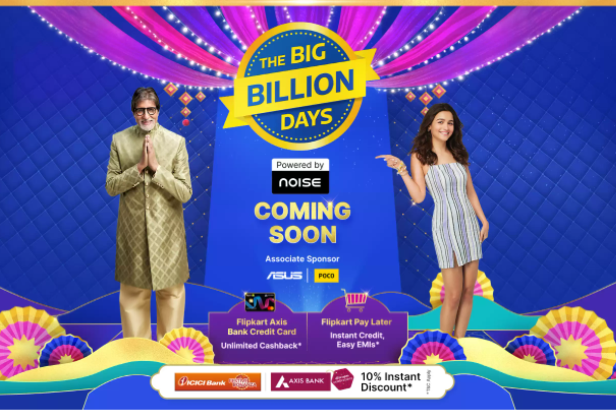 Flipkart Big Billion Days Sale: फ्लिपकार्टचा दसरा-दिवाळीच्या पार्श्वभूमीवर धमाका सेल ऑफर!