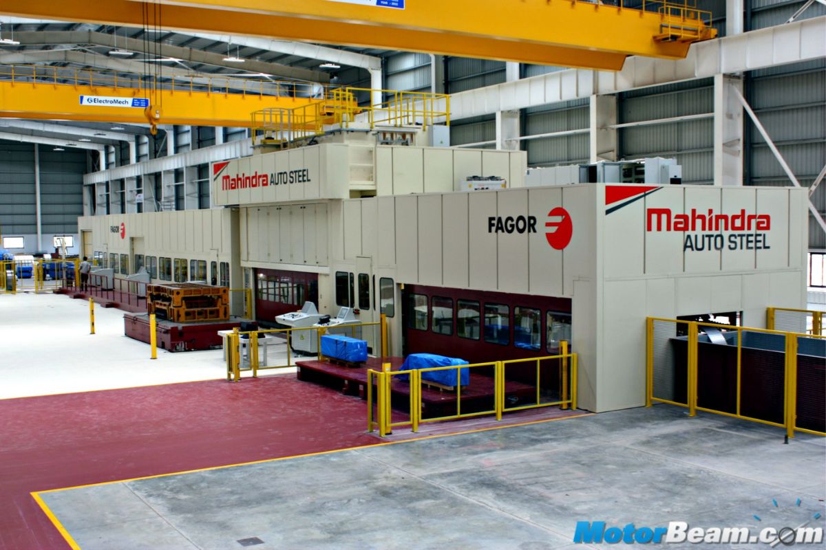 Mahindra EV plant pune