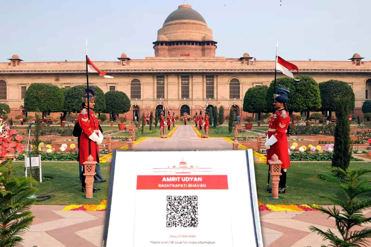 Why was the name of Mughal Garden changed