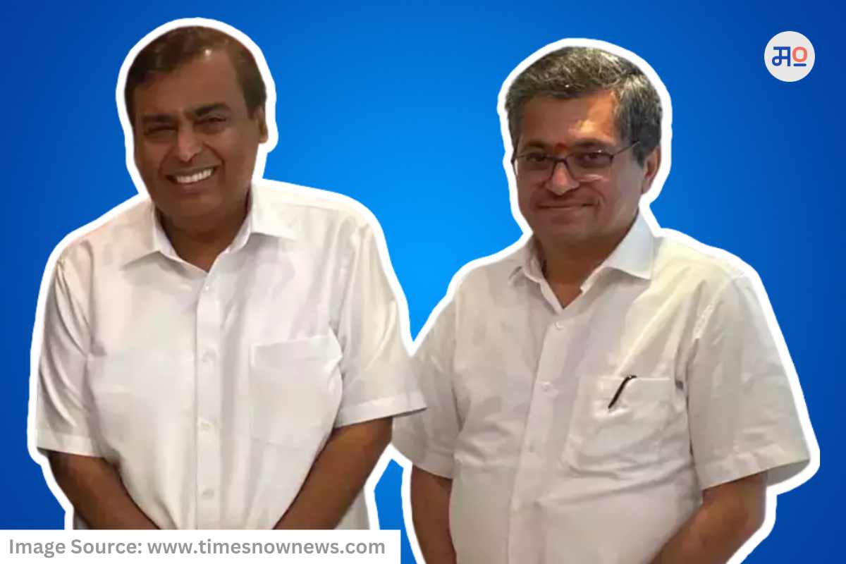 Mukesh Ambani and Manoj Modi