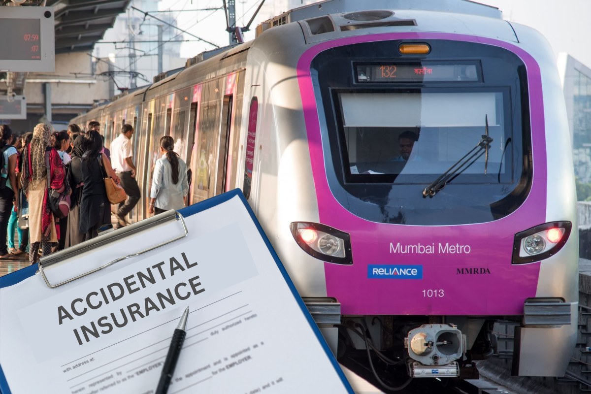 Mumbai Metro Accidental Insurance : मुंबई मेट्रोचा प्रवास आता निश्चिंत, प्रवाशाला मिळणार अपघात विमा संरक्षण