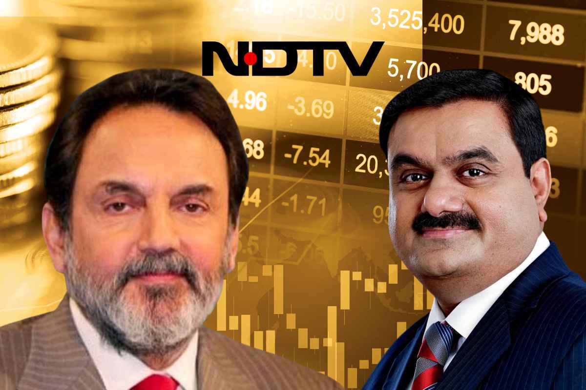 NDTV Shares Rally Today