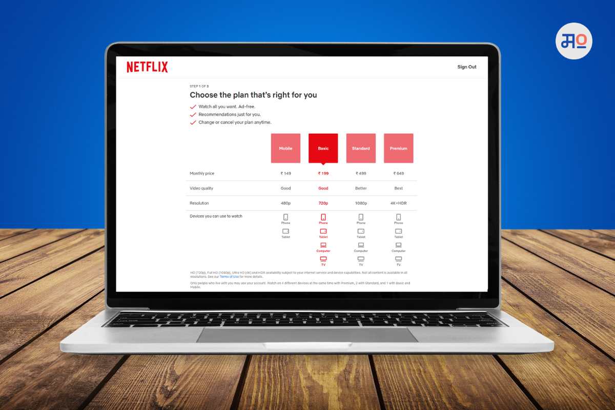 Netflix subscription rates