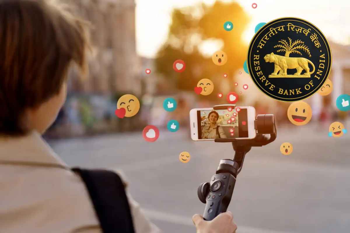 RBI on social media influencers : सोशल मीडिया इन्फ्लूएन्सर्सवर निर्बंध नाहीत, आरबीआयची भूमिका