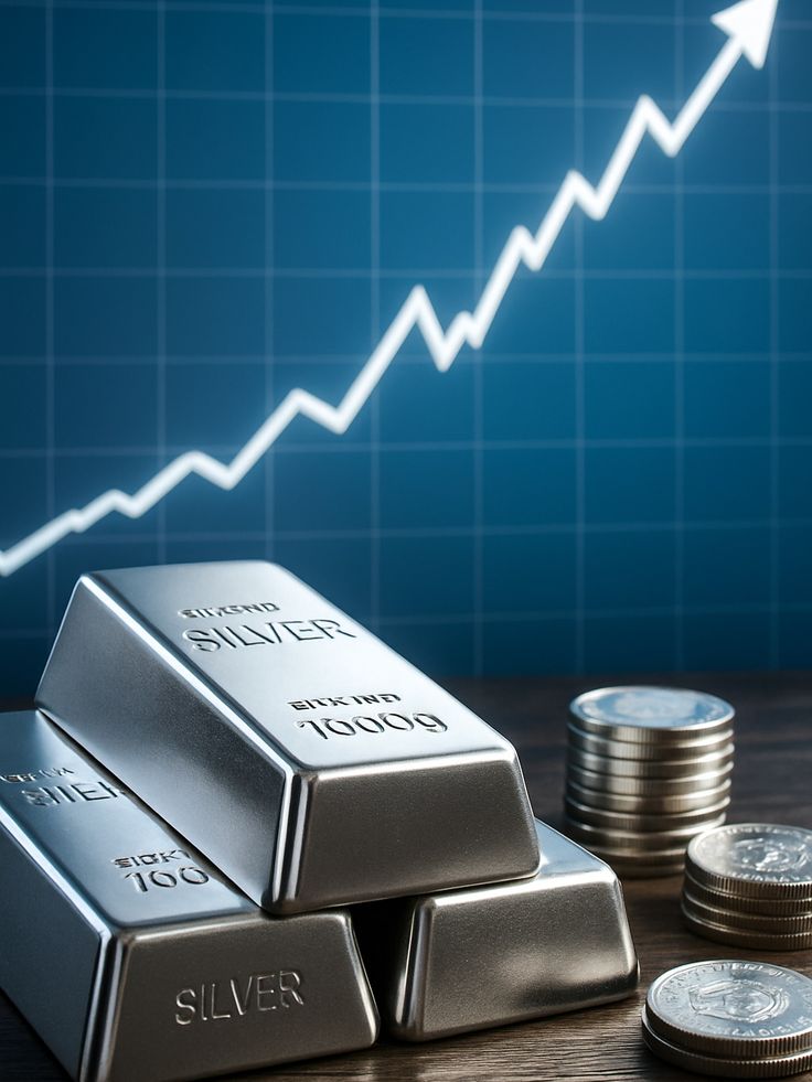 💥 Silver surged to an all-time high late Friday, fueled by global uncertainty, safe-haven demand, and a weak rupee___It’s now outpacing gold in 2025 – up nearly 25% this year!__Is silver the new star in your po