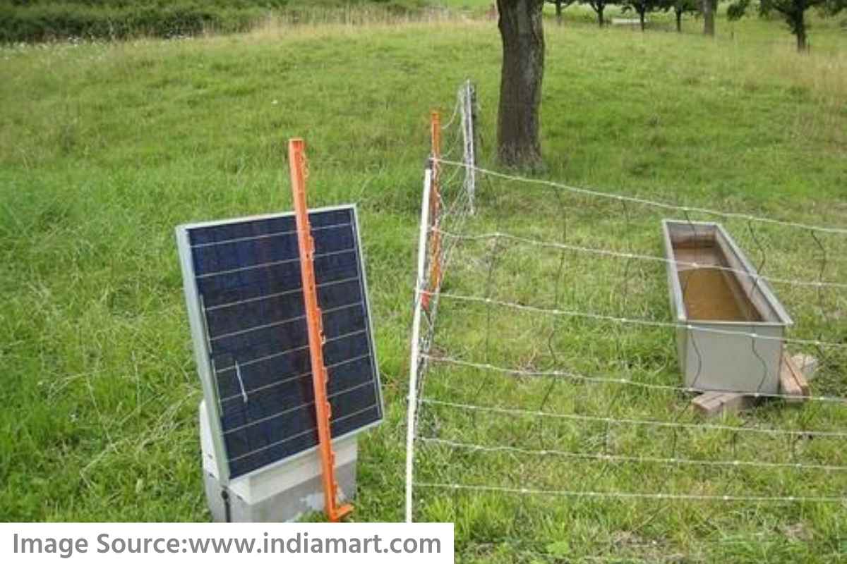 Solar energy fence