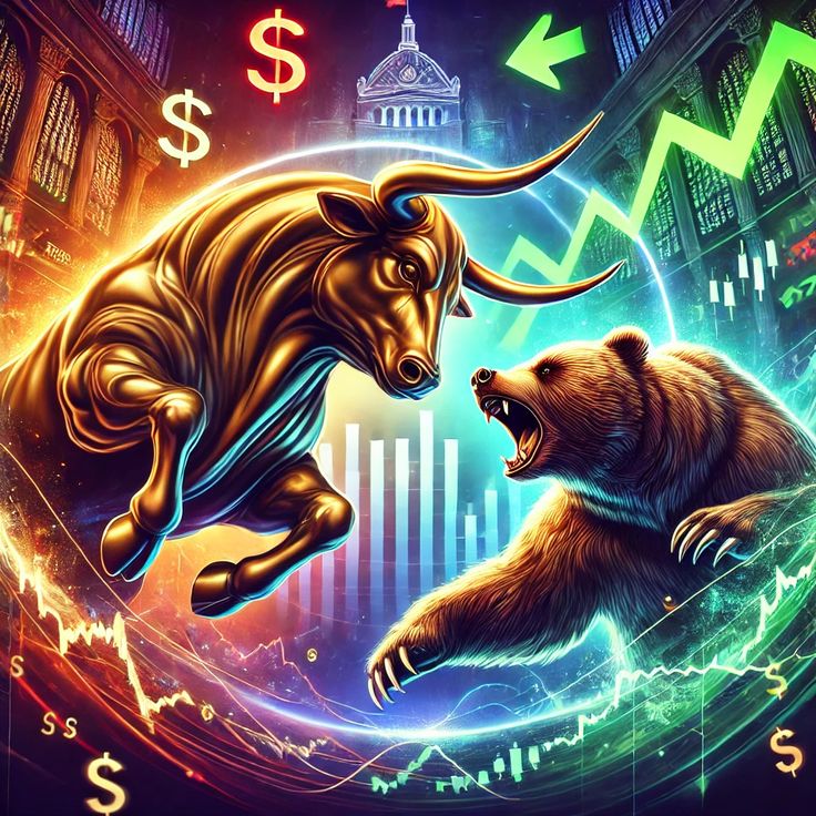 Stock market 📊Bear and bull