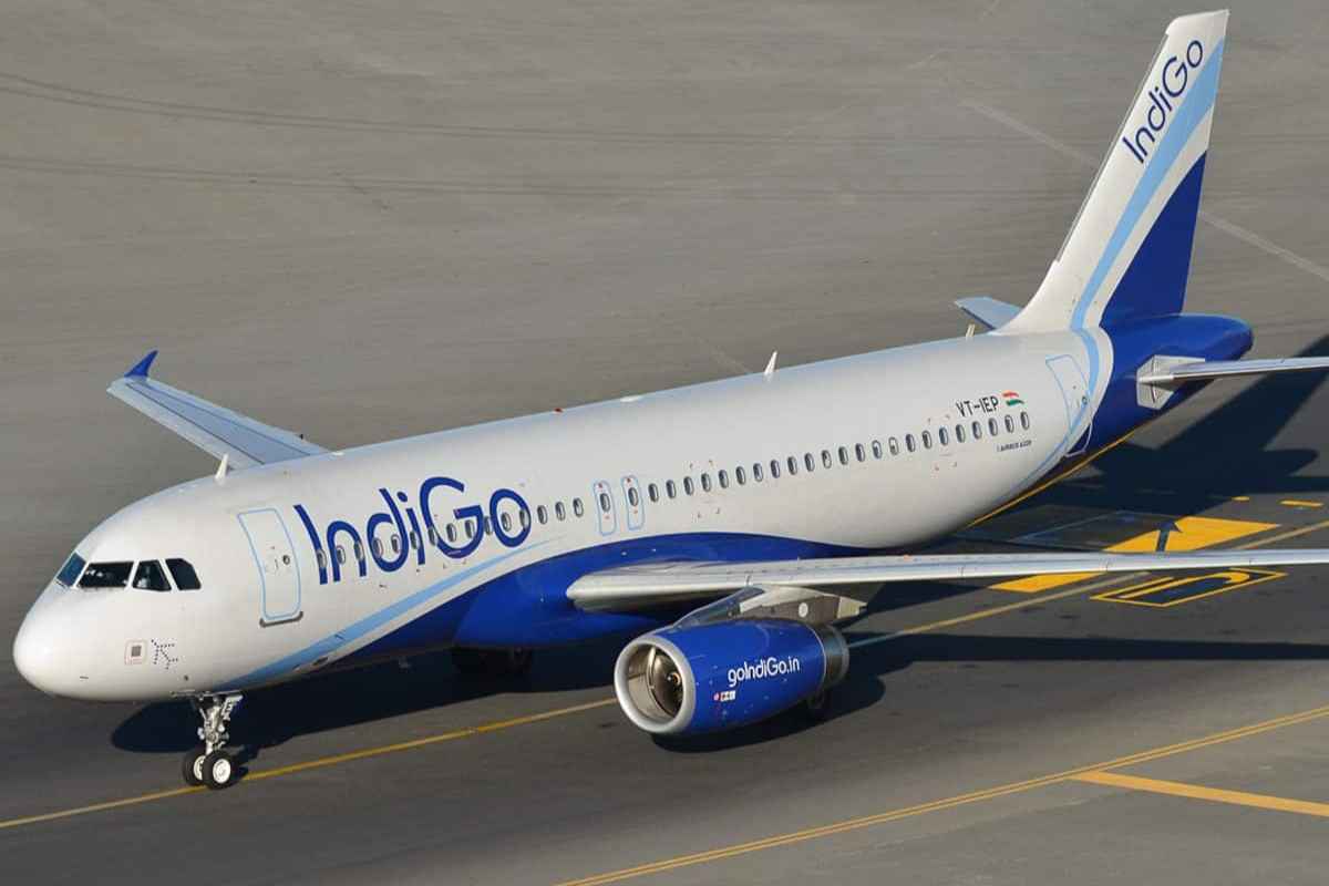 Indigo Airlines tail strike
